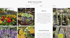 Desktop Screenshot of bobwilliamsnursery.com
